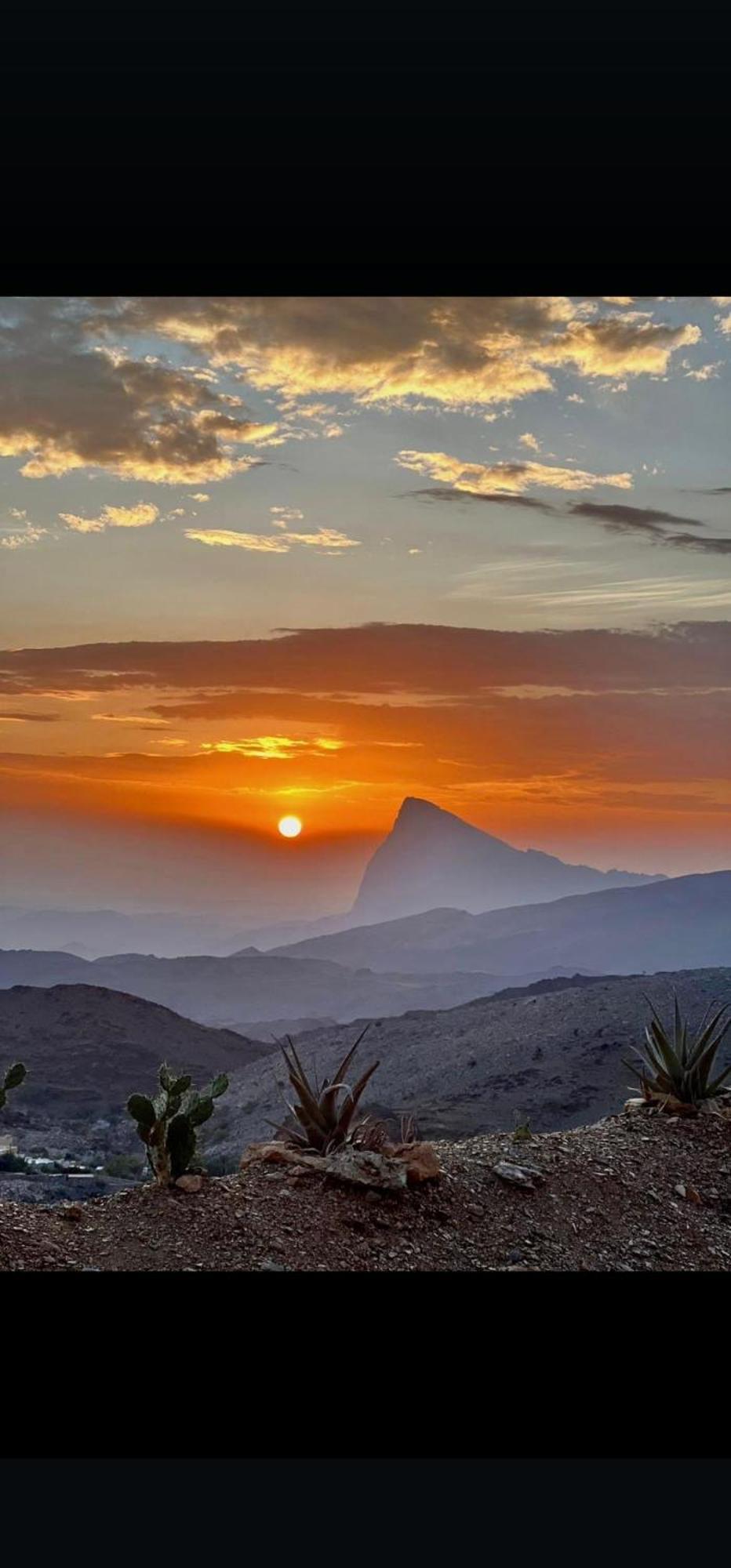 جبل شمس Jabal Shams Sunset House Villa Dar Sawda Exterior photo